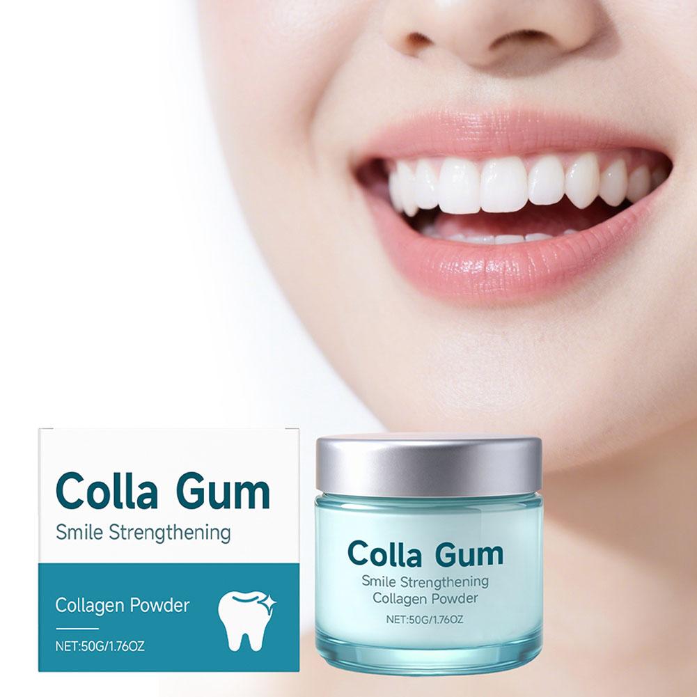 Teeth Whitening Near Me - مسحوق الكولاجين لتنظيف الأسنان، يمنح الأسنان