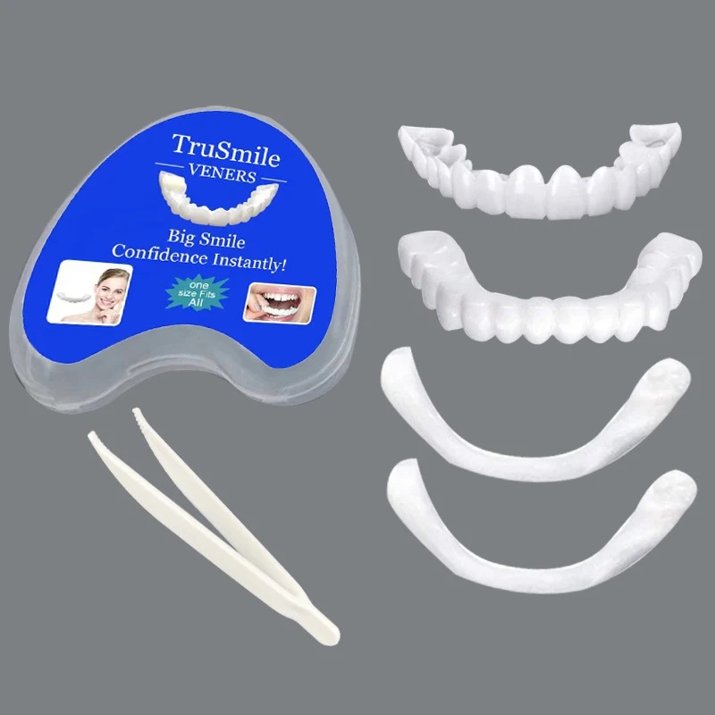 Teeth Whitening Kit - طقم قشرة أسنان قابلة للتركيب، قشرة