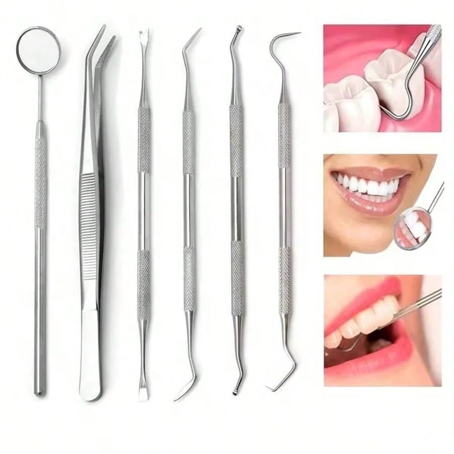 مجموعة أدوات تنظيف الأسنان وال - مراجعة Teeth Whitening Kit وسعره