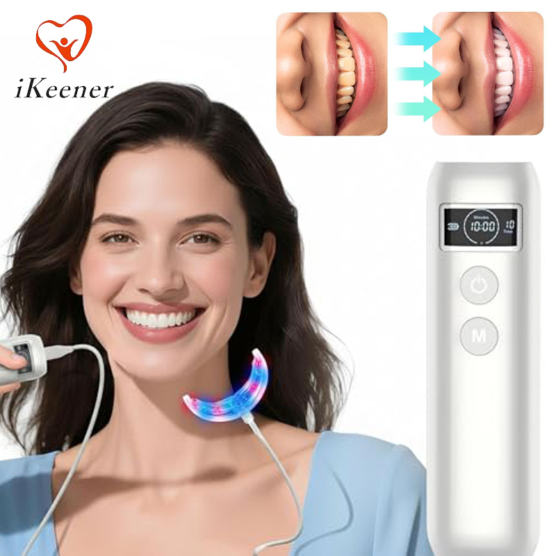 جهاز تسريع تبييض الأسنان بـ 16 - مراجعة Teeth Whitening Kit وسعره