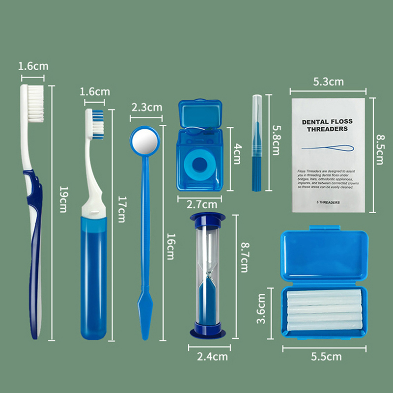طقم جديد من 8 قطع للعناية بالف - مراجعة Teeth Whitening Kit وسعره